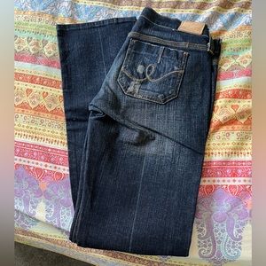Hippie straight leg jeans